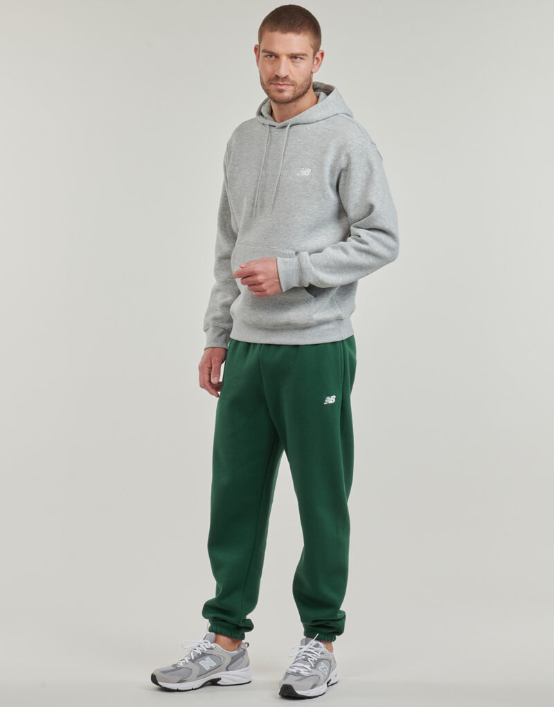 Felpe con cappuccio New Balance SMALL LOGO HOODIE Grigio Felpe con cappuccio Uomo - 3