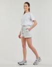Shorts New Balance FRENCH TERRY SHORT Grigio Shorts Donna - 3