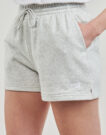 Shorts New Balance FRENCH TERRY SHORT Grigio Shorts Donna - 5