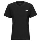 New Balance T-shirt SMALL LOGO T-SHIRT Black Short-sleeved T-shirt Women - 1