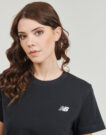 New Balance T-shirt SMALL LOGO T-SHIRT Black Short-sleeved T-shirt Women - 5