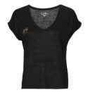 T-shirt Les Petites Bombes DERNA Nero T-shirt maniche corte Donna - 1