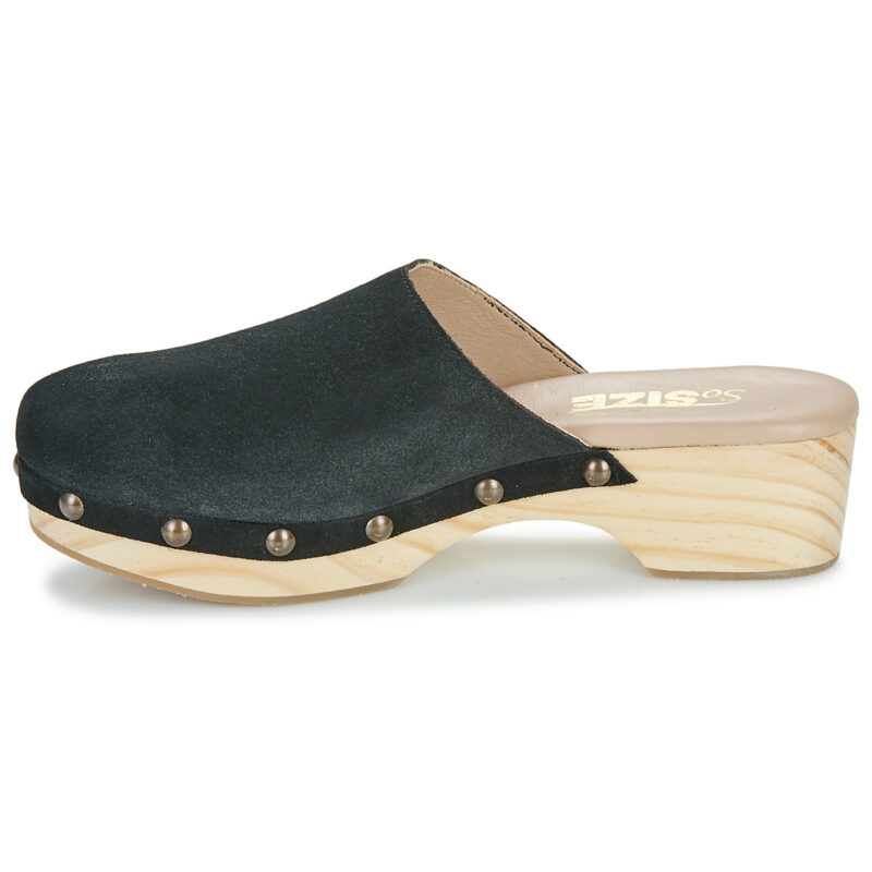 So Size  PAPIDOU  Nero -  Zoccoli Donna - 4