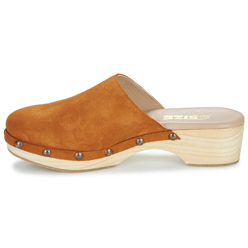 So Size  PAPIDOU  Marrone -  Zoccoli Donna - 4