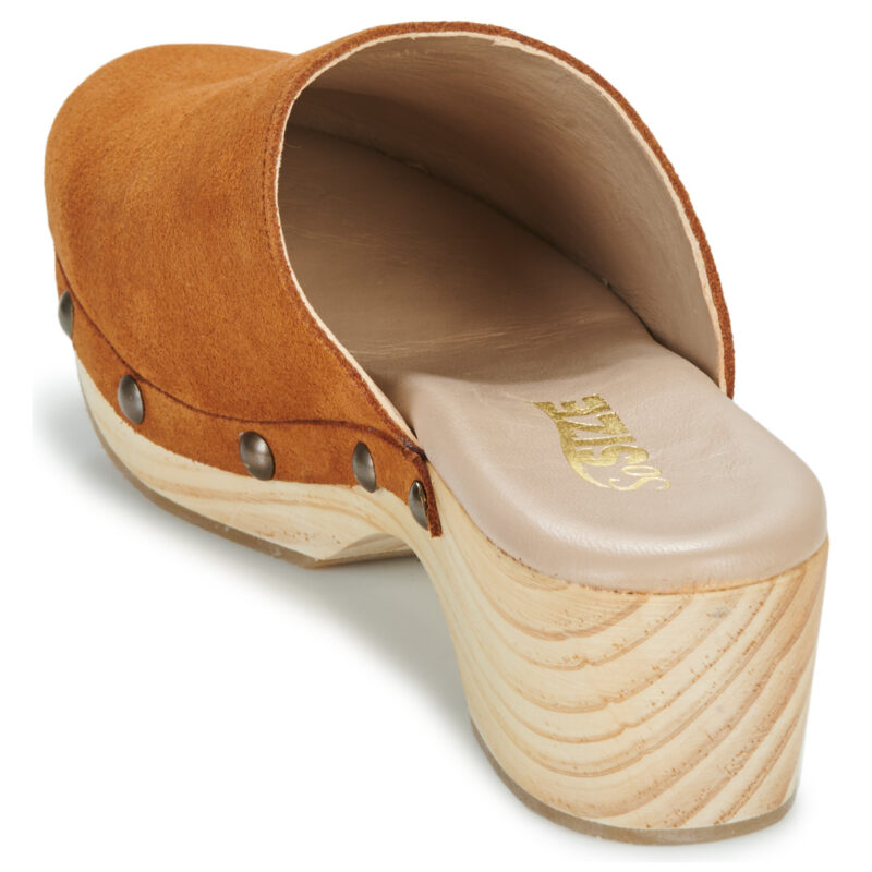 So Size  PAPIDOU  Marrone -  Zoccoli Donna - 5