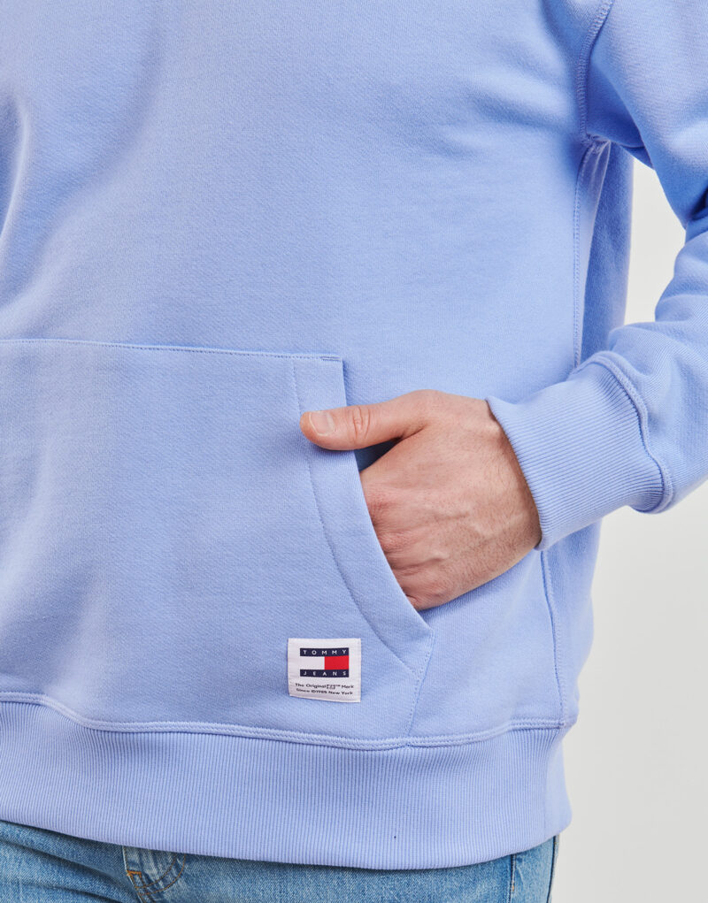 Felpe con cappuccio Tommy Jeans TJM RLX NEW CLSC HOODIE Blu Felpe con cappuccio Uomo - 5