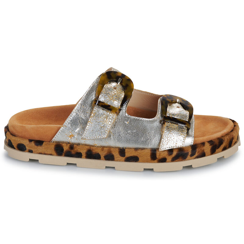 Fru.it  8670-099-GOMMA-NATURALE-SLASH-COMETA  Argento -  Ciabatta Donna - 2