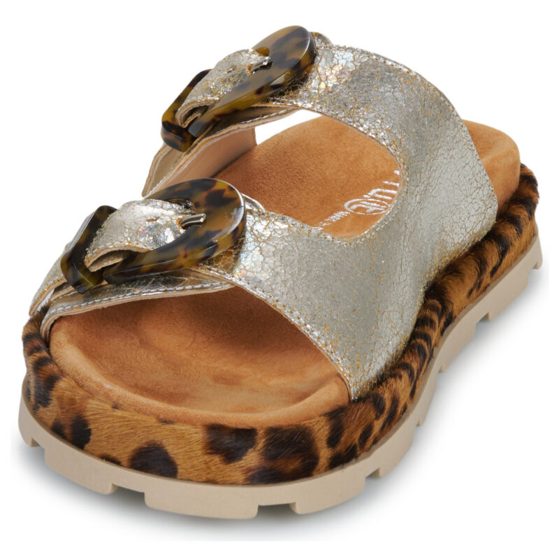 Fru.it  8670-099-GOMMA-NATURALE-SLASH-COMETA  Argento -  Ciabatta Donna - 3