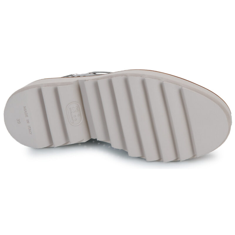 Fru.it 8795-999-HELGA-PERLA-PARK-MONUMENT Mocasines plateados para mujer - 7