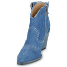 Fru.it 8575-944-CUOIO-GREZZO-JEANS-LAVATO Blu Stiefel Damen - 3