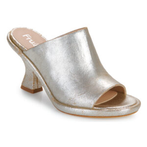 Fru.it  8752-669-CUOIO-NATURALE-TACCO-RICOP  Argento -  Stivaletti Donna
