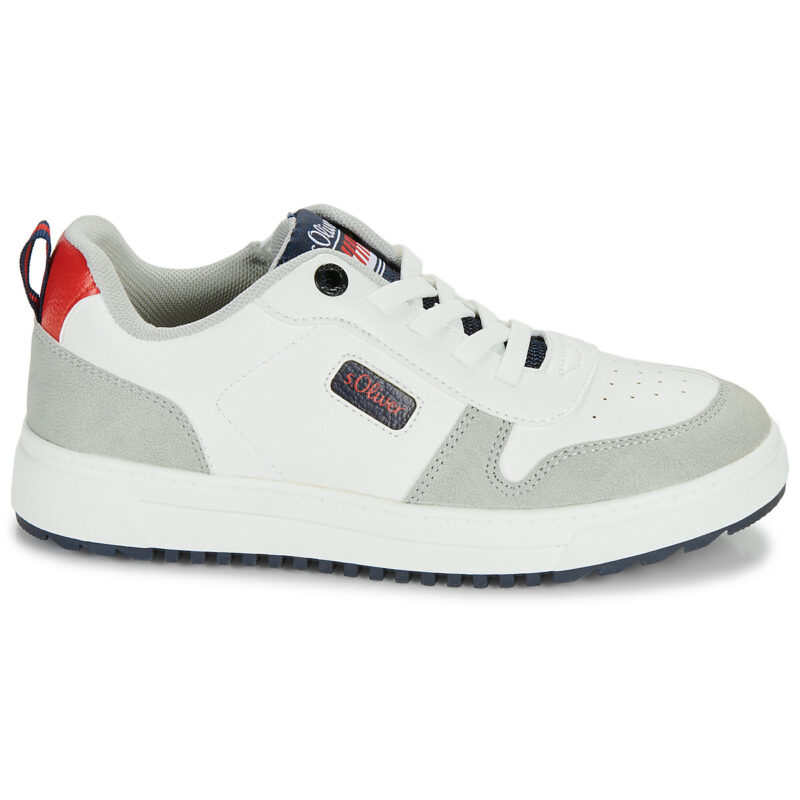 S.Oliver 44100-42-110 Wei&szlig;e Turnschuhe f&uuml;r Kinder - Gr&ouml;&szlig;e 2
