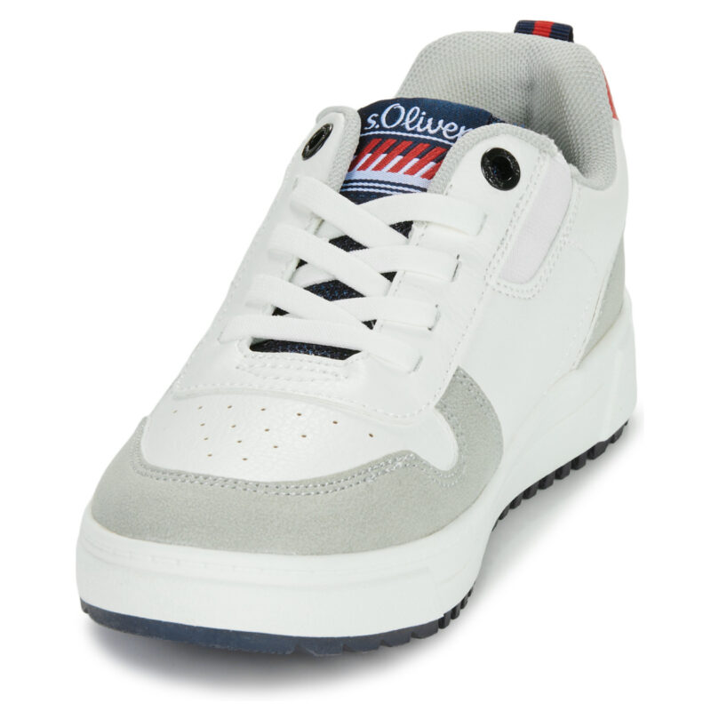 S.Oliver 44100-42-110 Wei&szlig;e Turnschuhe f&uuml;r Kinder - Gr&ouml;&szlig;e 3