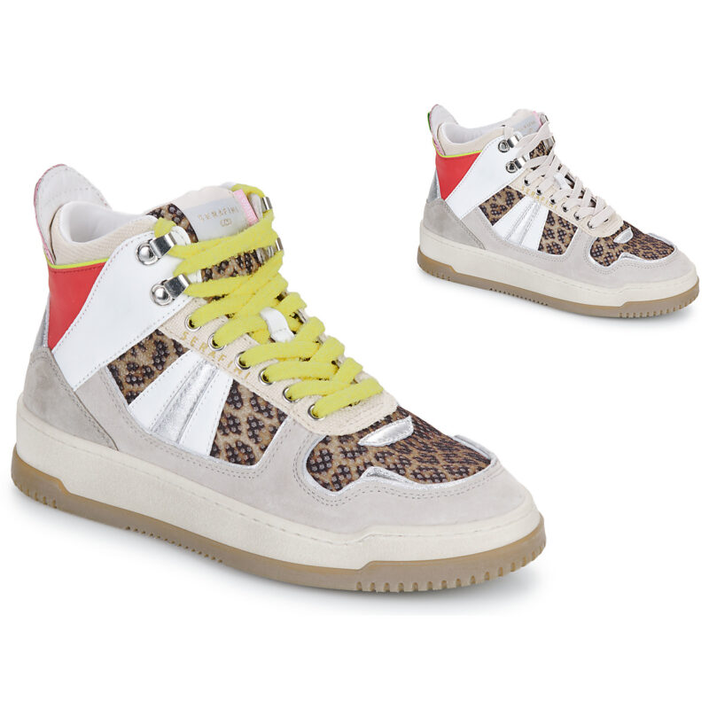 Serafini  ELLE  Multicolore -  Sneakers alte Donna - 1