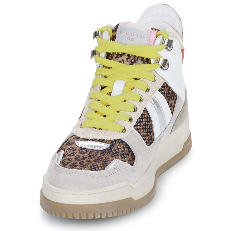 Serafini  ELLE  Multicolore -  Sneakers alte Donna - 3