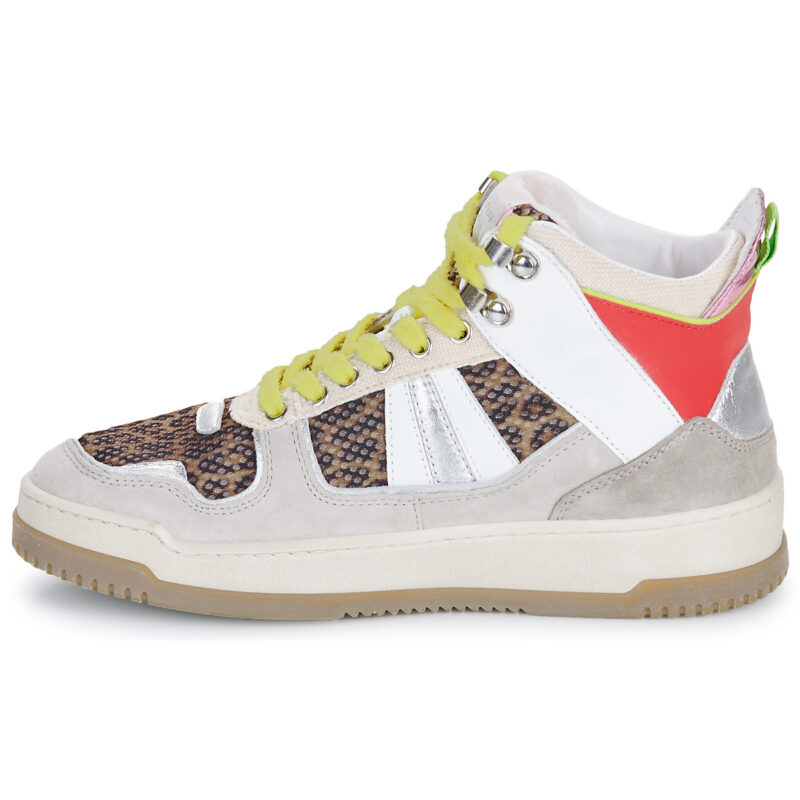 Serafini  ELLE  Multicolore -  Sneakers alte Donna - 4