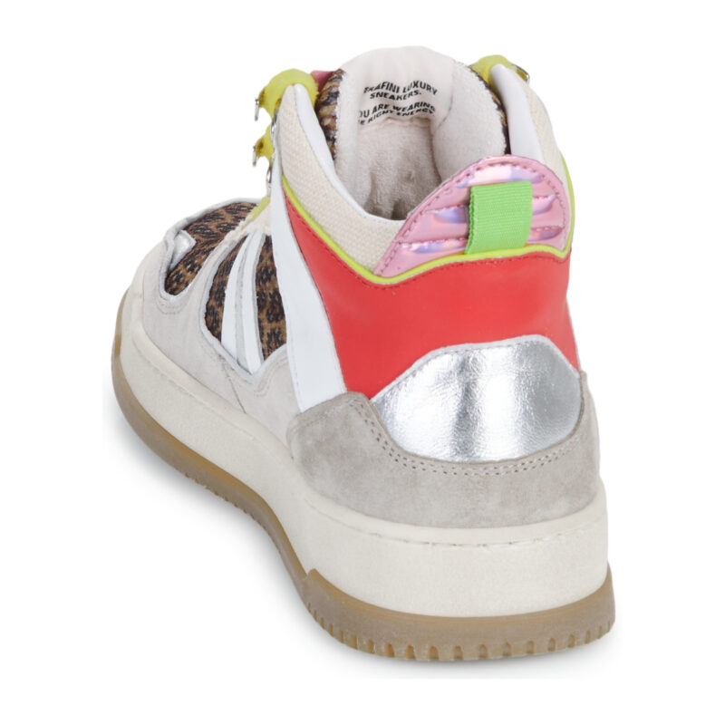 Serafini  ELLE  Multicolore -  Sneakers alte Donna - 5