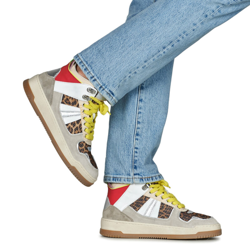 Serafini  ELLE  Multicolore -  Sneakers alte Donna - 8