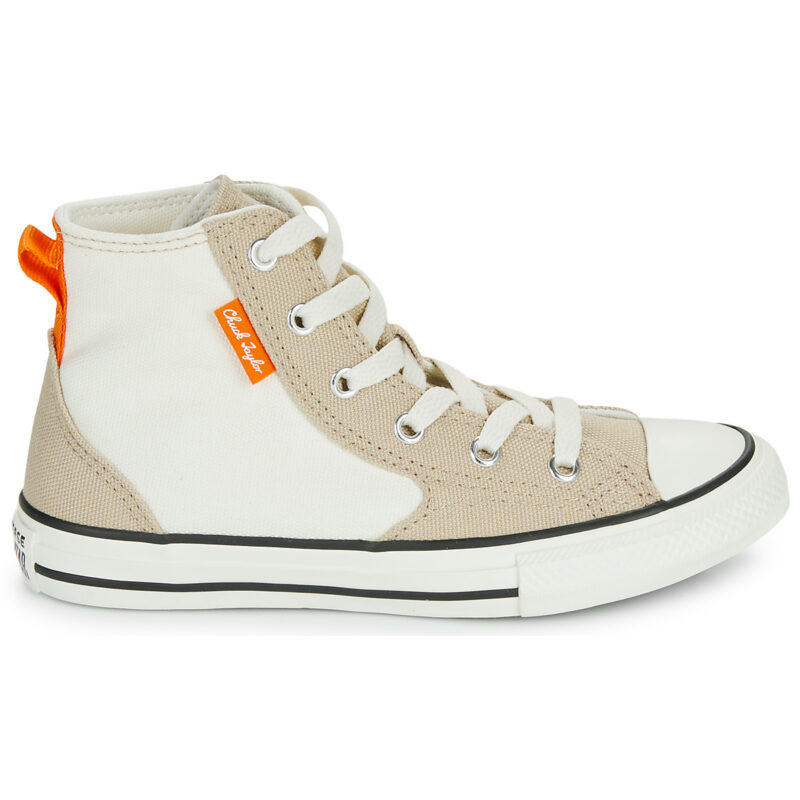 Converse CHUCK TAYLOR ALL STAR MFG Beige Baskets Enfant - 2