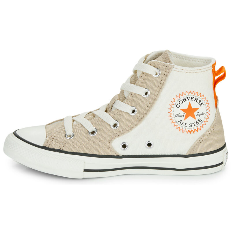 Converse CHUCK TAYLOR ALL STAR MFG Beige Baskets Enfant - 4