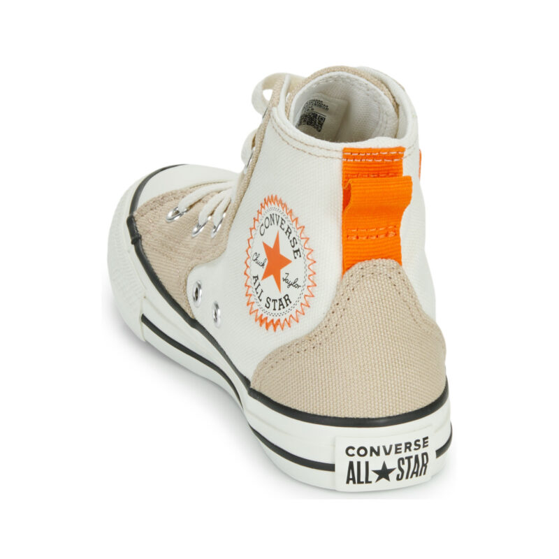 Converse CHUCK TAYLOR ALL STAR MFG Beige Baskets Enfant - 5