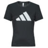 T-shirt adidas RUN IT TEE Nero T-shirt maniche corte Donna