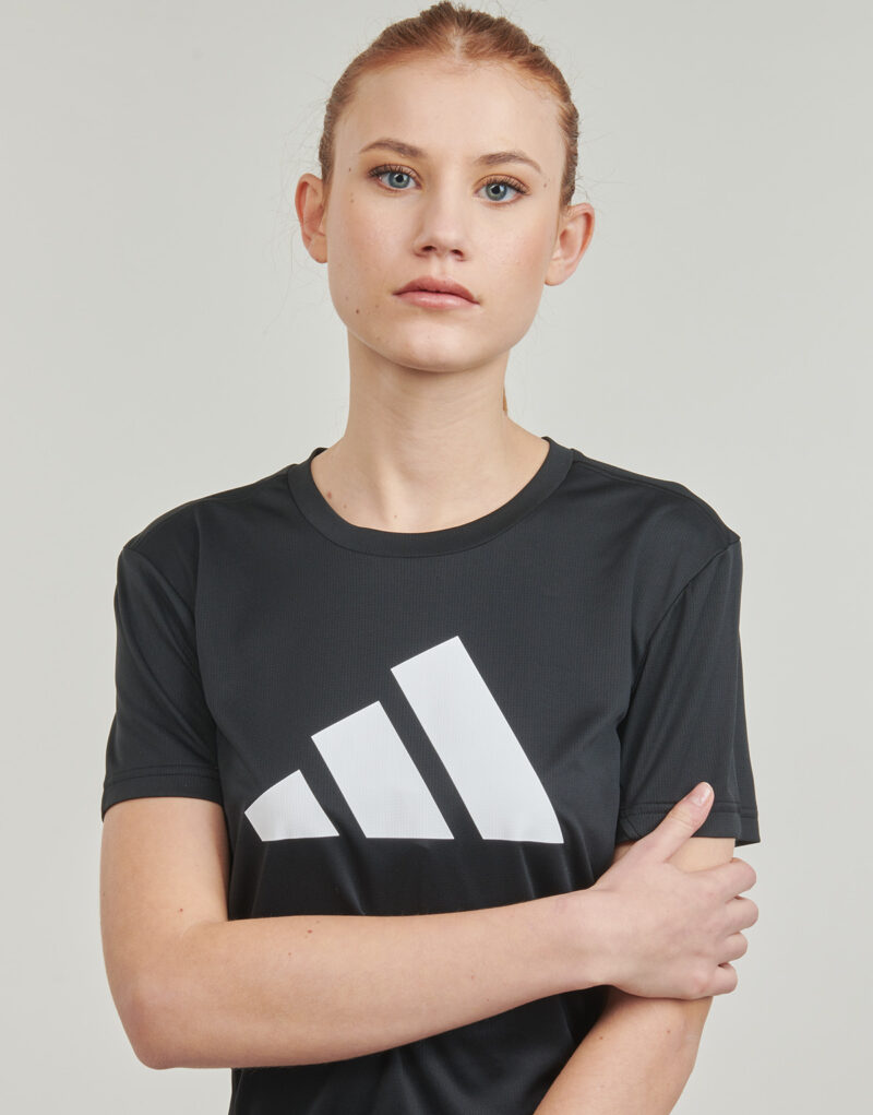 T-shirt adidas RUN IT TEE Nero T-shirt maniche corte Donna - 5