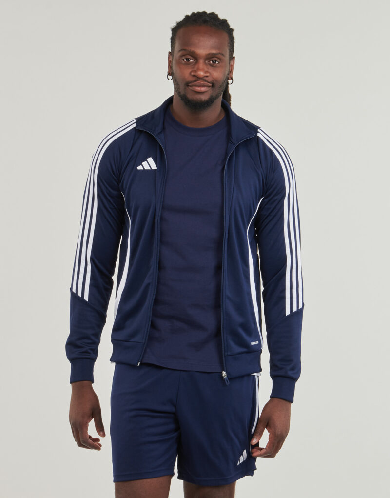Giacca Sportiva adidas TIRO24 TRJKT Blu Giacche Sportive Uomo - 2