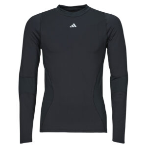 T-shirts a maniche lunghe  adidas  TF CR LS TEE M  Nero -  T-shirts a maniche lunghe Uomo