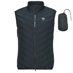 Piumino  Emporio Armani EA7  PREMIUM SHIELD DOWN WAISTCOAT  Blu -  Piumini Uomo