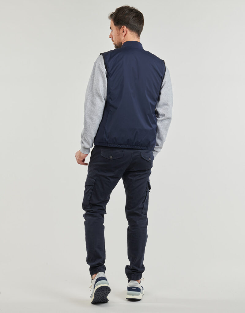 Doudoune Emporio Armani EA7 BOMBER VEST Blu Piumini Hommes - 4