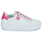 Love Moschino FUXIA HEART+GOLD Bianco Sneakers basse Donna - 2