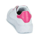 Love Moschino FUXIA HEART+GOLD Bianco Sneakers basse Donna - 5