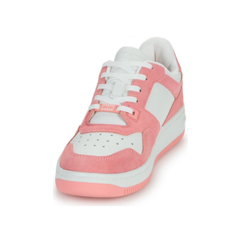 Tommy Jeans TJW RETRO BASKET WASHED SUEDE Blanco Zapatillas bajas Mujer - 3