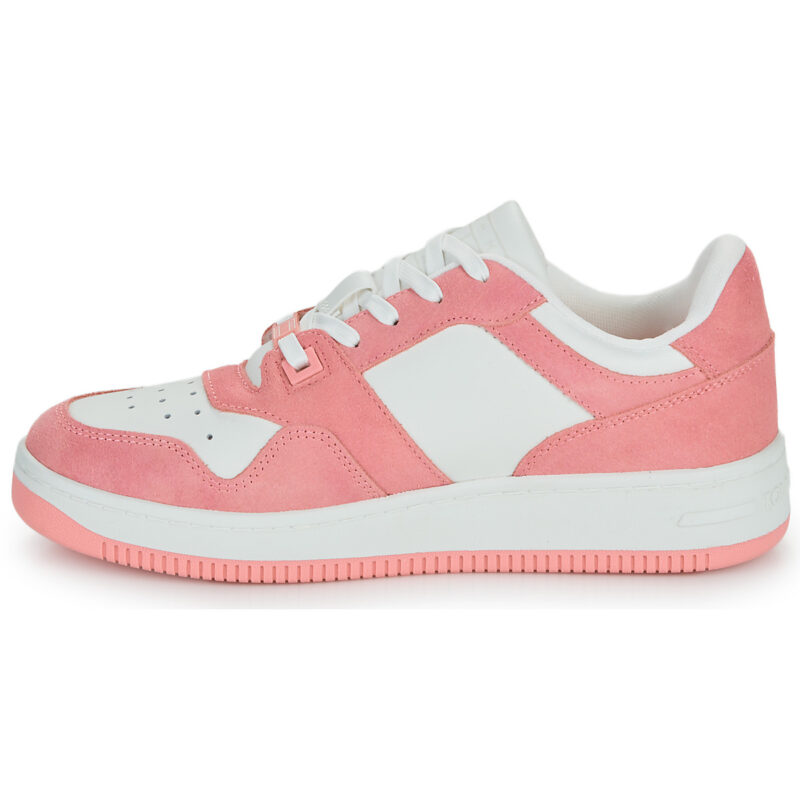 Tommy Jeans TJW RETRO BASKET WASHED SUEDE Blanco Zapatillas bajas Mujer - 4