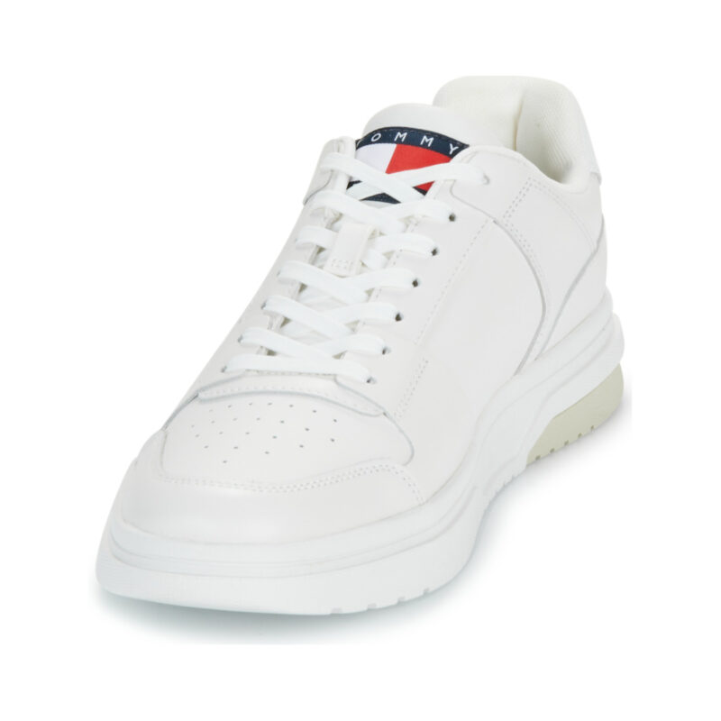 Tommy Jeans THE BROOKLYN LEATHER Bianco Sneakers Uomo - 3