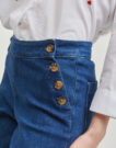Jeans Flare Only ONLMADISON Blu Jeans Flare Donna - 5