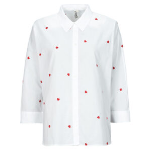 Camicia Only ONLNEWLINA Bianco Camicie Donna