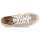 Only ONLNICOLA CANVAS SNEAKER METALLIC Oro Sneakers basse Donna - 6