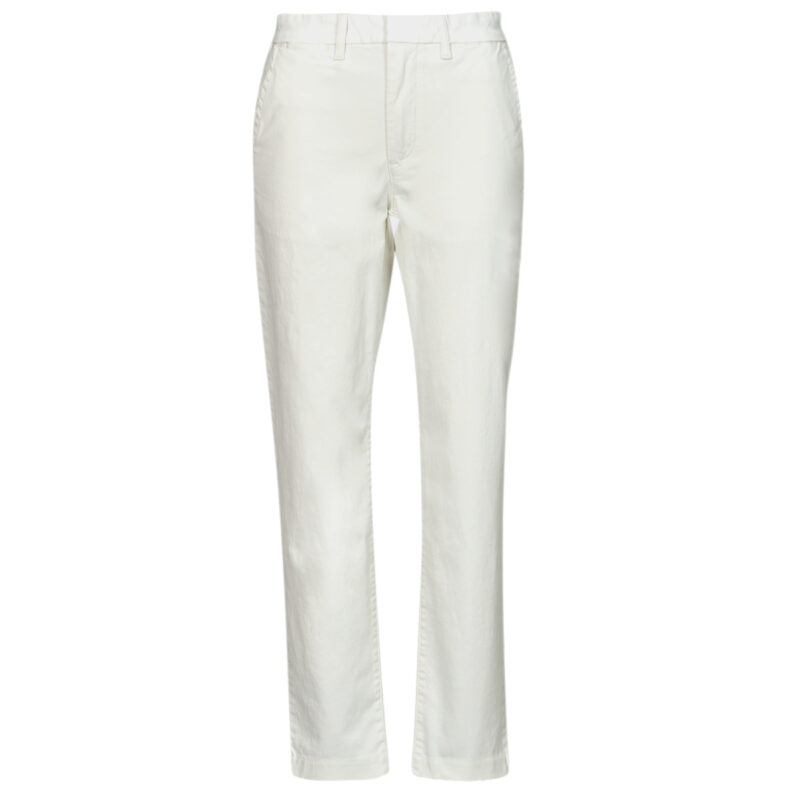 Pantalone Chino Levis ESSENTIAL CHINO Bianco Pantaloni Chino Donna - 1