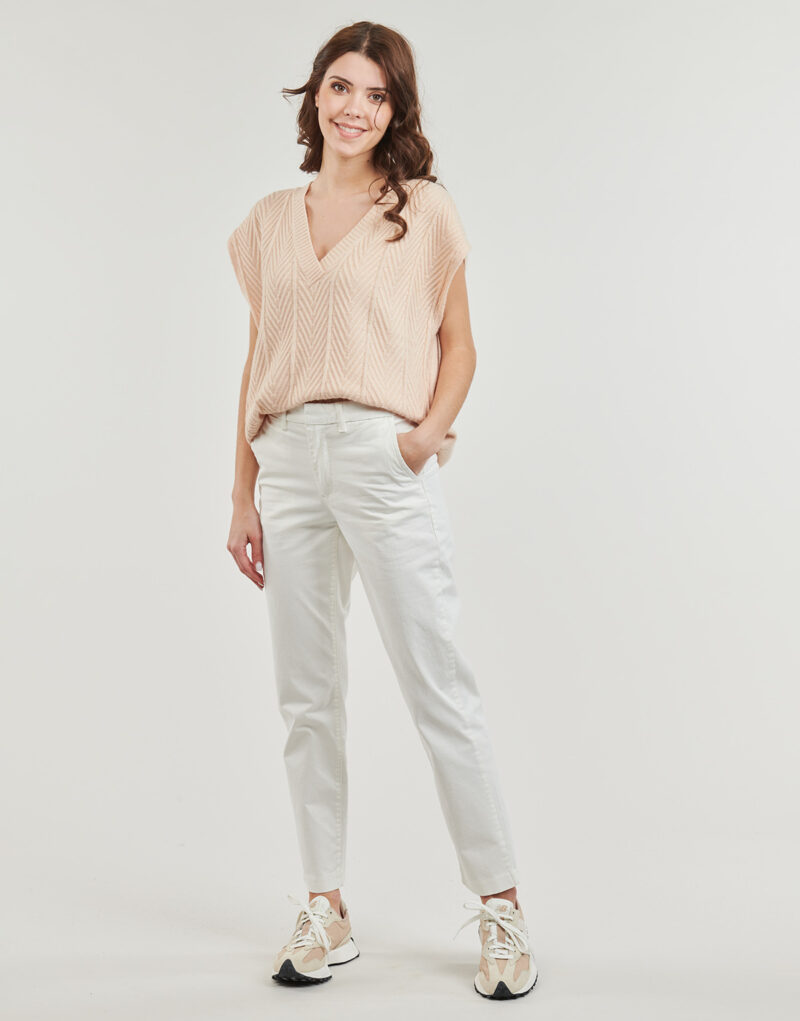 Pantalone Chino Levis ESSENTIAL CHINO Bianco Pantaloni Chino Donna - 2