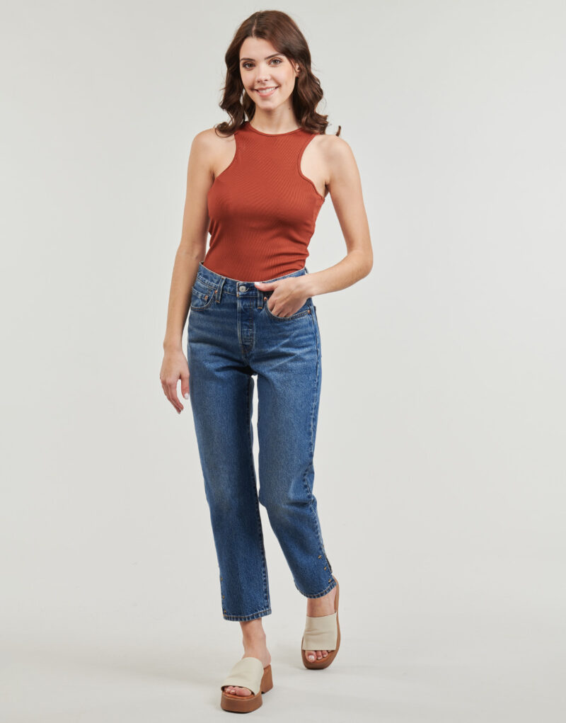 Jeans boyfriend Levis 501® CROP Blu Jeans boyfriend Donna - 2