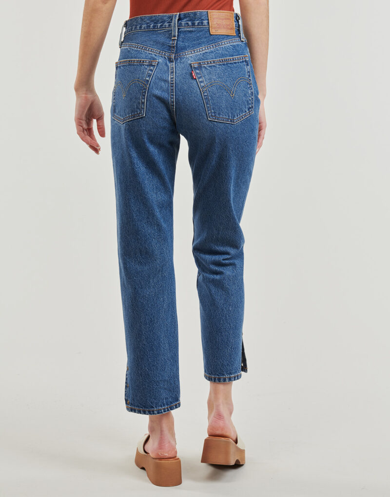 Jeans boyfriend Levis 501® CROP Blu Jeans boyfriend Donna - 4