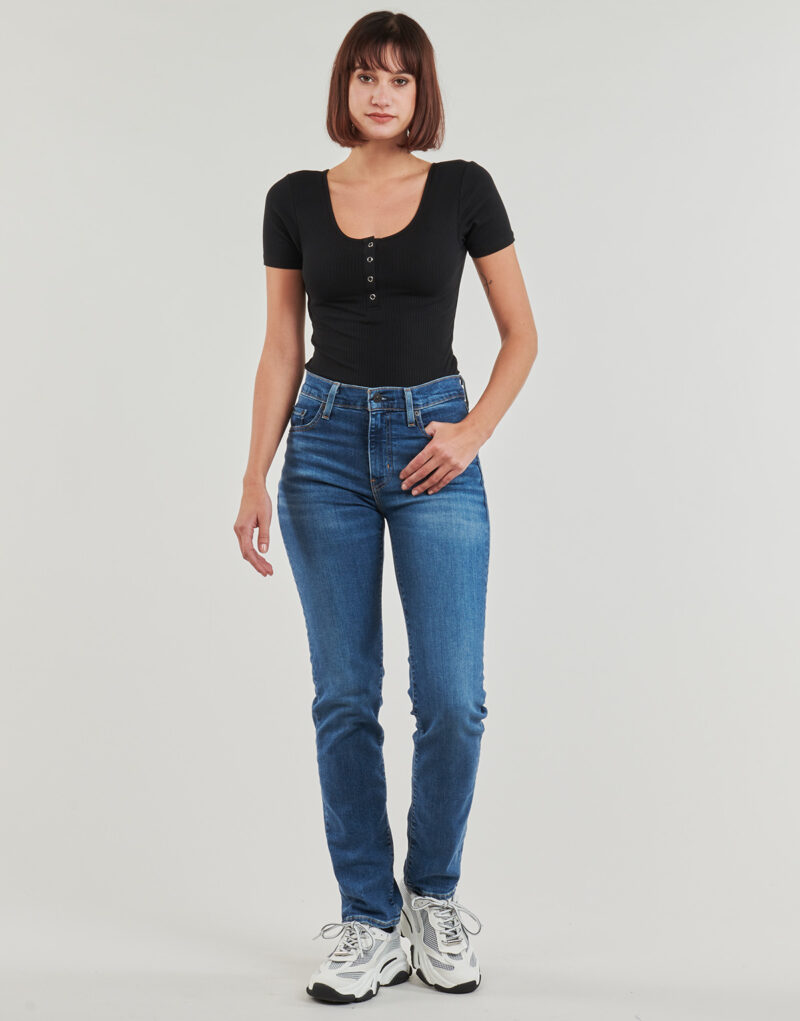 Jeans  Levis  724 HIGH RISE STRAIGHT  Blu -  Jeans Donna - 2