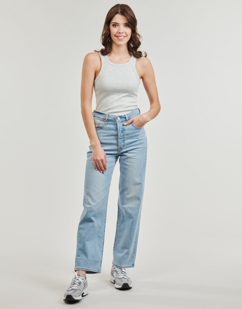 Jeans  Levis  RIBCAGE STRAIGHT ANKLE Lightweight  Blu -  Jeans Donna - 2