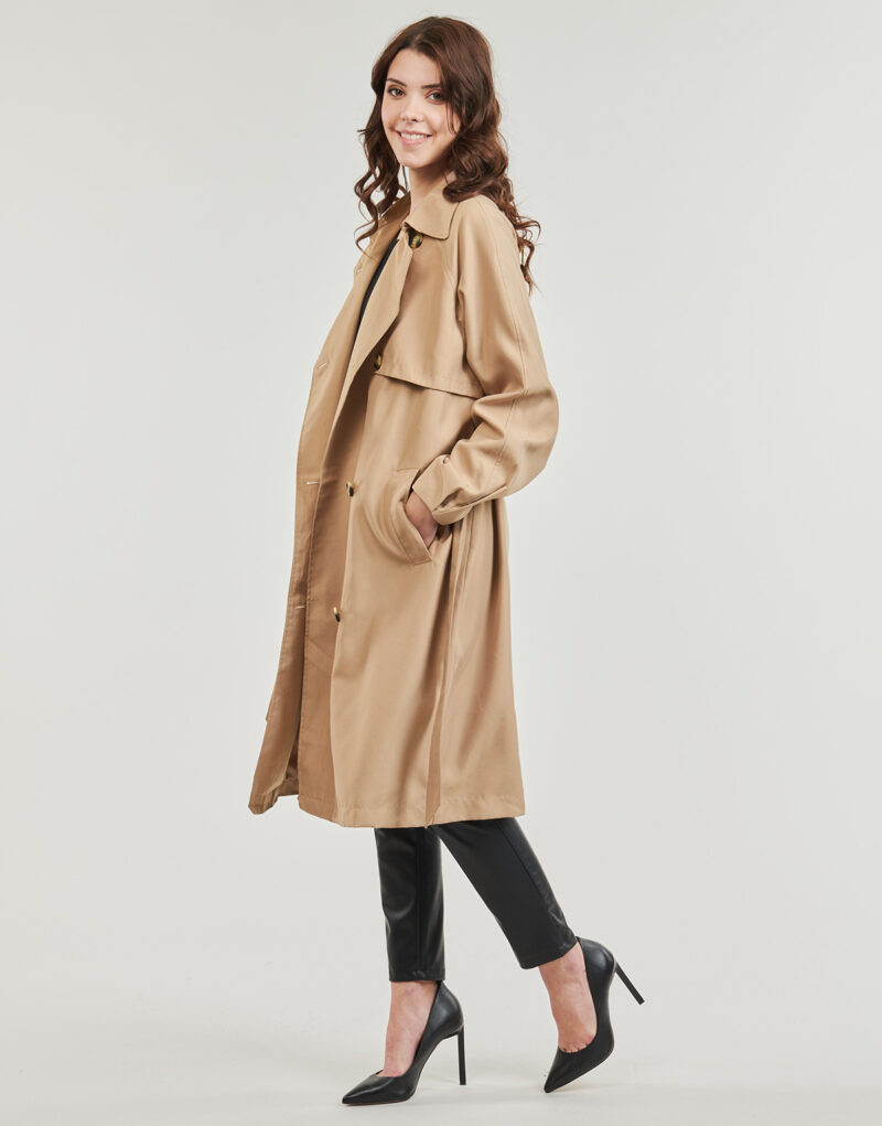 Trench Vero Moda VMDOREEN Beige Trench Femme - 3