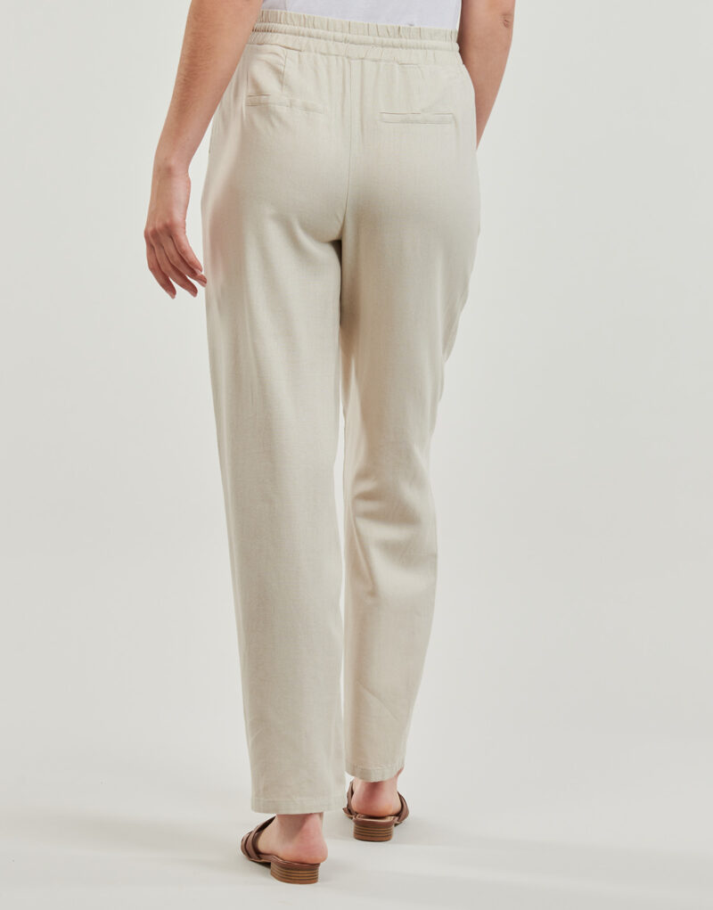 Pantaloni morbidi / Pantaloni alla zuava Vero Moda VMJESMILO Beige Pantaloni morbidi / Pantaloni alla zuava Donna - 4