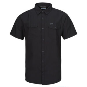 Camicia a maniche corte  Columbia  Utilizer II Solid Short Sleeve Shirt  Nero -  Camicie a maniche corte Uomo