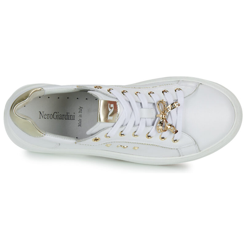 NeroGiardini E409975D Bianco Sneakers basse Donna - 6