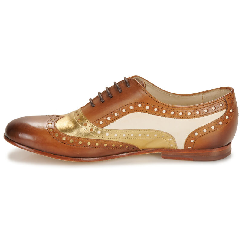 Melvin & Hamilton SONIA 1 Marron Derby Femme - 4